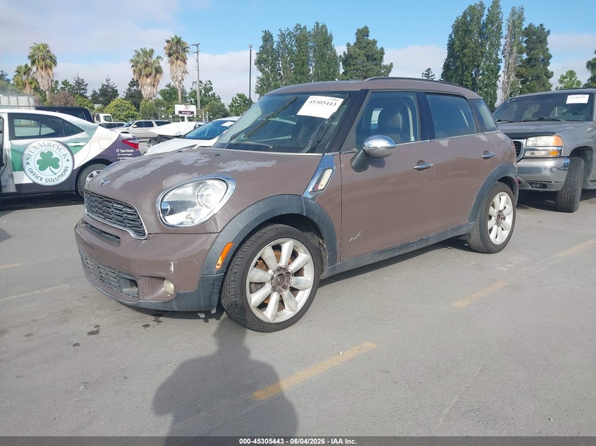 2012 Mini VIN WMWZC5C52CWL59853 IAAI salvage auction — NORMAL WEAR, Clear - Dealer Only (California), sold $700 on 2026-07-20 (photo 2)