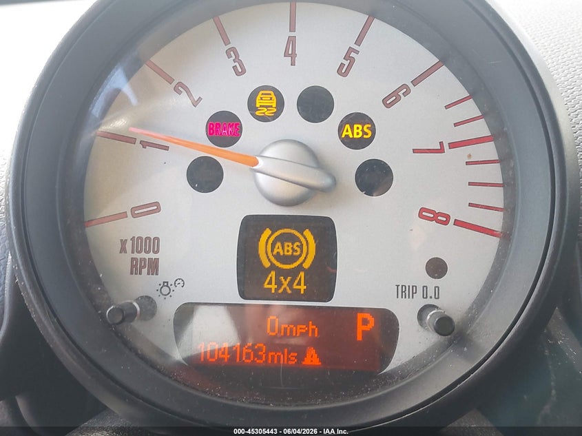 2012 Mini VIN WMWZC5C52CWL59853 IAAI salvage auction — NORMAL WEAR, Clear - Dealer Only (California), sold $700 on 2026-07-20 (photo 7)
