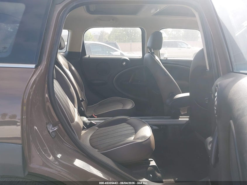 2012 Mini VIN WMWZC5C52CWL59853 IAAI salvage auction — NORMAL WEAR, Clear - Dealer Only (California), sold $700 on 2026-07-20 (photo 8)
