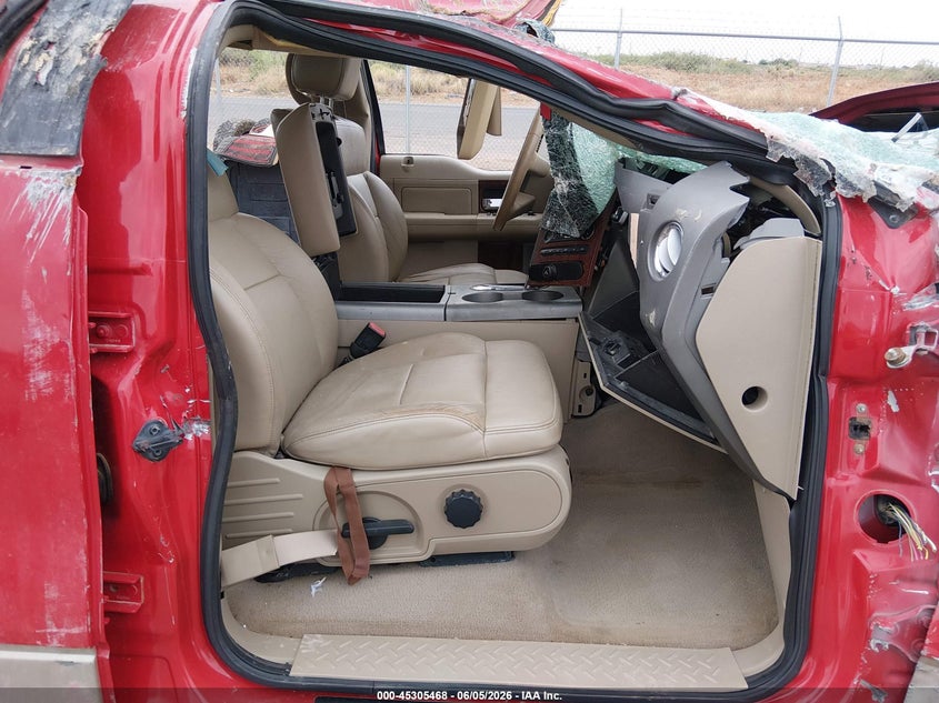 2008 Ford F-150 VIN 1FTPW14V08KF06128 IAAI salvage auction — ROLLOVER, Non-Repairable (Texas), sold $375 on 2026-07-20 (photo 5)