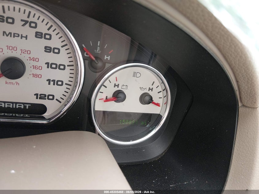 2008 Ford F-150 VIN 1FTPW14V08KF06128 IAAI salvage auction — ROLLOVER, Non-Repairable (Texas), sold $375 on 2026-07-22 (photo 7)