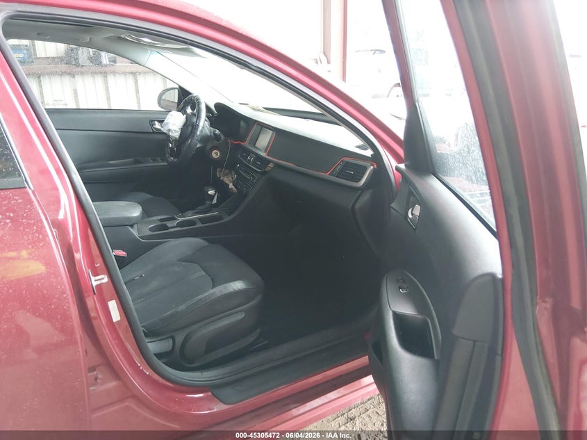 2018 Kia Optima VIN 5XXGT4L38JG199043 IAAI salvage auction — RIGHT FRONT, Salvage Title, sold $1,200 on 2026-07-16 (photo 5)