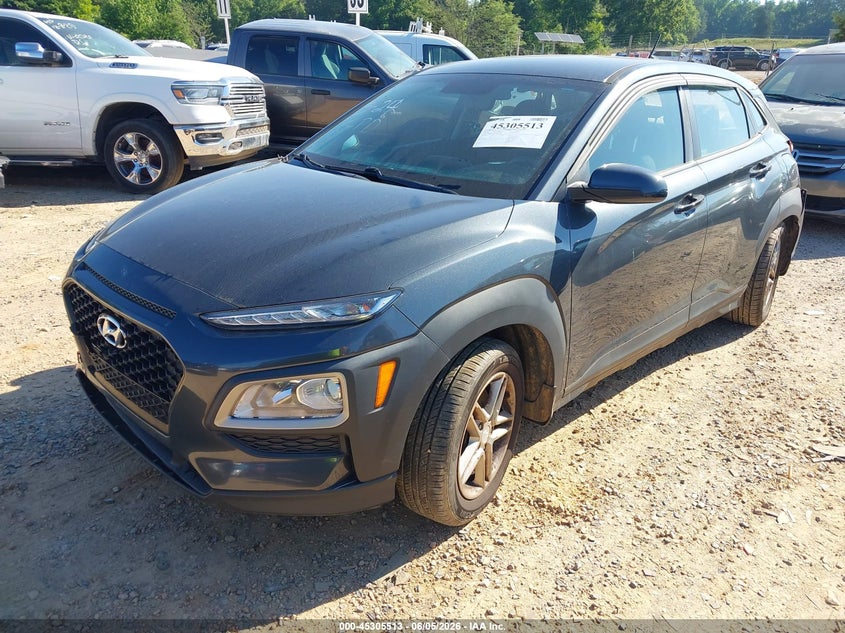 2018 Hyundai Kona VIN KM8K1CAA1JU107031 IAAI salvage auction — FRONT & REAR, Salvage Title, sold $2,250 on 2026-07-27 (photo 2)