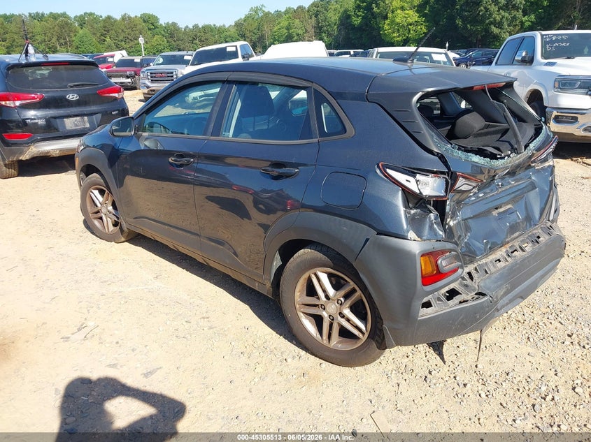 2018 Hyundai Kona VIN KM8K1CAA1JU107031 IAAI salvage auction — FRONT & REAR, Salvage Title, sold $2,250 on 2026-07-27 (photo 3)