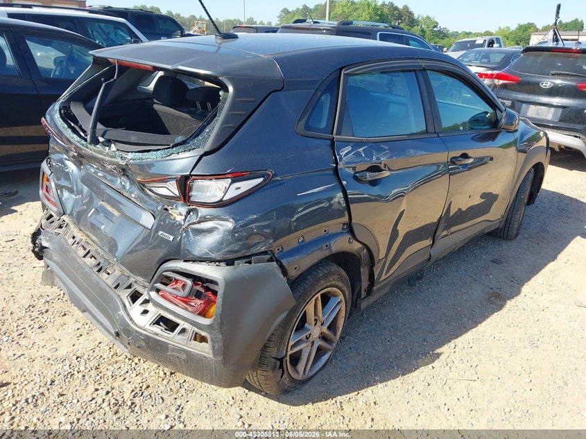 2018 Hyundai Kona VIN KM8K1CAA1JU107031 IAAI salvage auction — FRONT & REAR, Salvage Title, sold $2,250 on 2026-07-27 (photo 4)