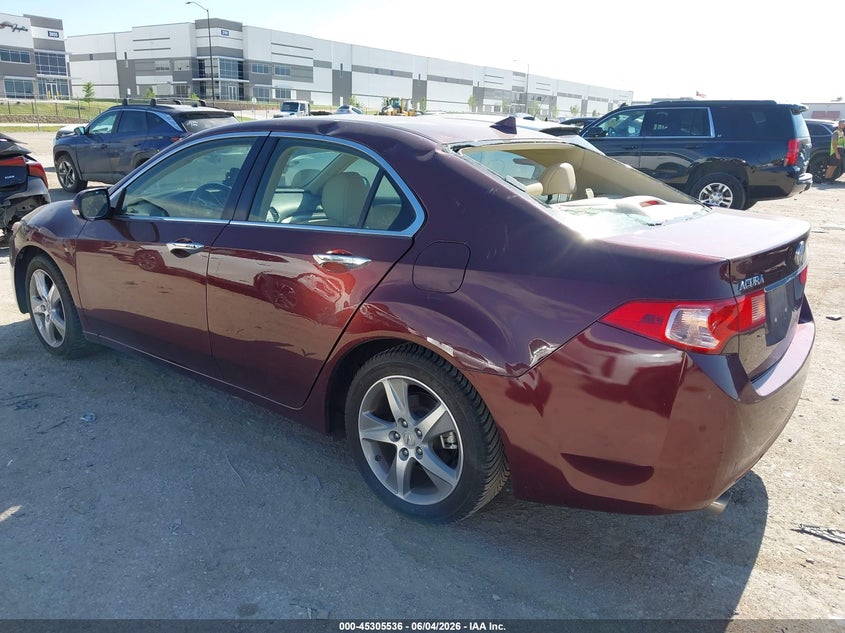 2012 Acura Tsx VIN JH4CU2F61CC021210 IAAI salvage auction — VANDALISM, Salvage Title, sold $1,750 on 2026-07-21 (photo 3)
