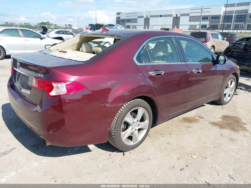 2012 Acura Tsx VIN JH4CU2F61CC021210 IAAI salvage auction — VANDALISM, Salvage Title, sold $1,750 on 2026-07-21 (photo 4)