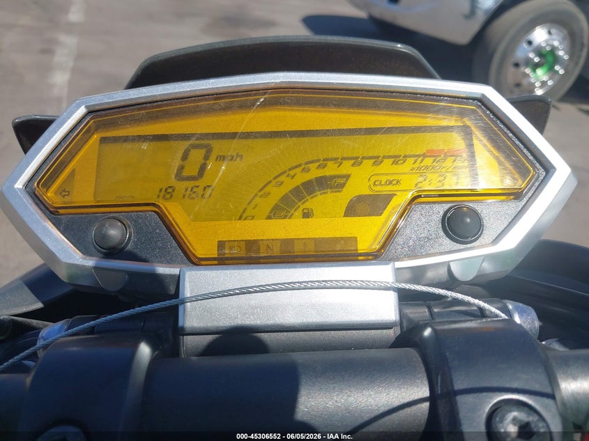 2013 Kawasaki Zr VIN JKAZRCD19DA038743 IAAI salvage auction — LEFT & RIGHT, Salvage Title, sold $50 on 2026-07-21 (photo 7)
