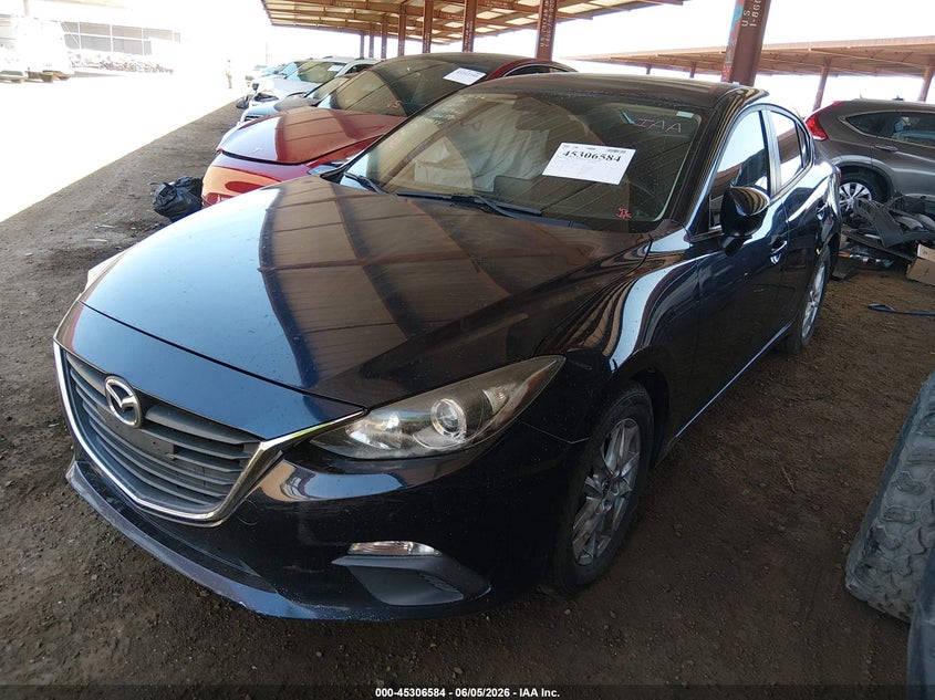 2014 Mazda 3 VIN JM1BM1V77E1147684 IAAI salvage auction — RIGHT SIDE, Salvage Title, sold $1,500 on 2026-07-14 (photo 2)