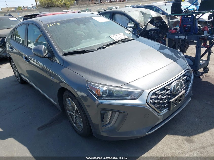 2020 Hyundai Ioniq VIN KMHC65LD1LU189581 IAAI salvage auction — REAR END, Salvage Certificate (California), sold $4,250 on 2026-07-22 (photo 1)