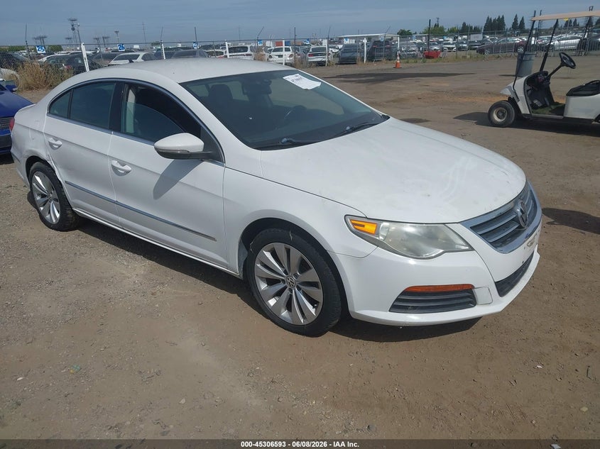 2012 Volkswagen Passat cc VIN WVWMP7AN2CE536522 IAAI salvage auction — NORMAL WEAR, Salvage Title, sold $375 on 2026-07-08 (photo 1)