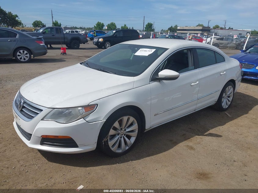 2012 Volkswagen Passat cc VIN WVWMP7AN2CE536522 IAAI salvage auction — NORMAL WEAR, Salvage Title, sold $375 on 2026-07-08 (photo 2)