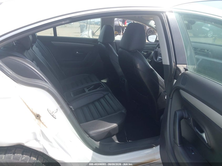 2012 Volkswagen Passat cc VIN WVWMP7AN2CE536522 IAAI salvage auction — NORMAL WEAR, Salvage Title, sold $375 on 2026-07-08 (photo 8)