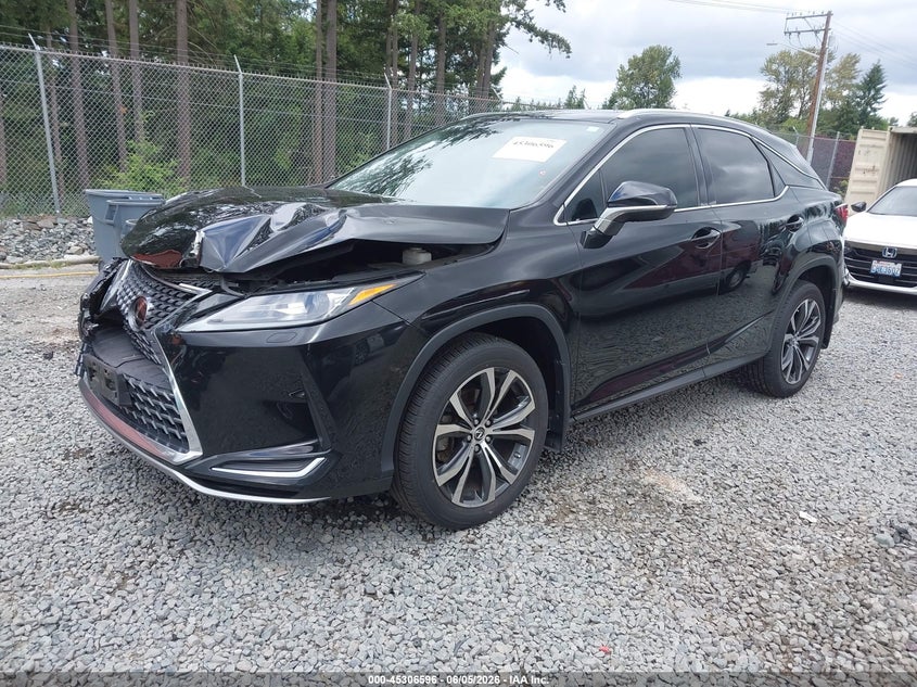 2020 Lexus Rx VIN 2T2HZMDA5LC241321 IAAI salvage auction — FRONT END, Bill Of Sale (Washington), sold $10,600 on 2026-07-29 (photo 2)