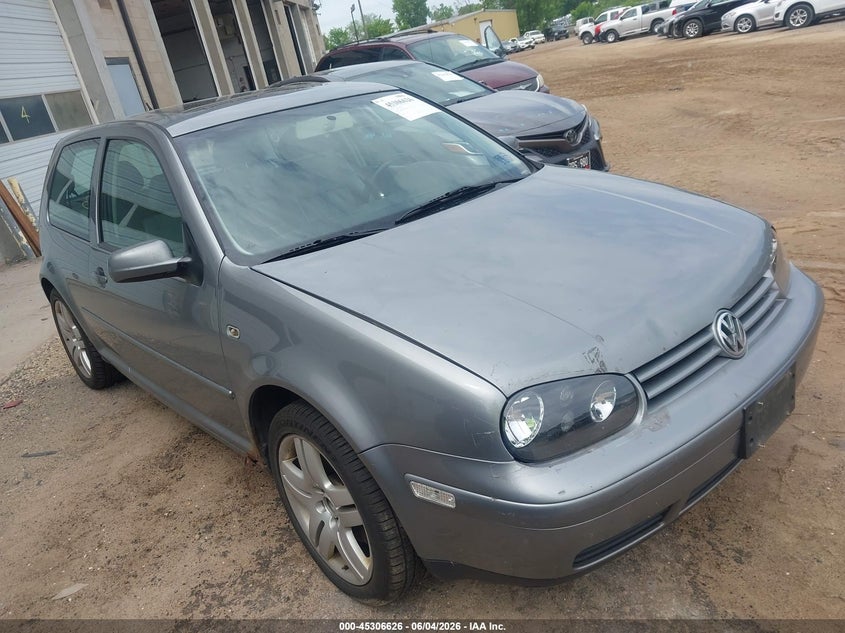 2003 Volkswagen Gti VIN 9BWDE61JX34050615 IAAI salvage auction — NORMAL WEAR, Clear (Minnesota), sold $475 on 2026-07-08 (photo 1)