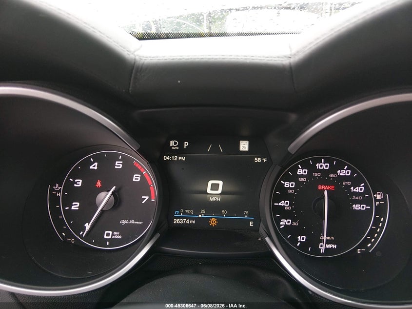 2023 Alfa romeo Stelvio VIN ZASPAKBNXP7D65276 IAAI salvage auction — FRONT END, Salvage Title, sold $2,500 on 2026-07-29 (photo 7)