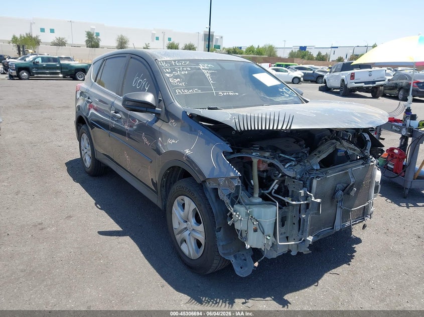 2015 Toyota Rav 4 VIN JTMZFREV9FD062366 IAAI salvage auction — FRONT END, Salvage Title, sold $2,600 on 2026-07-10 (photo 1)