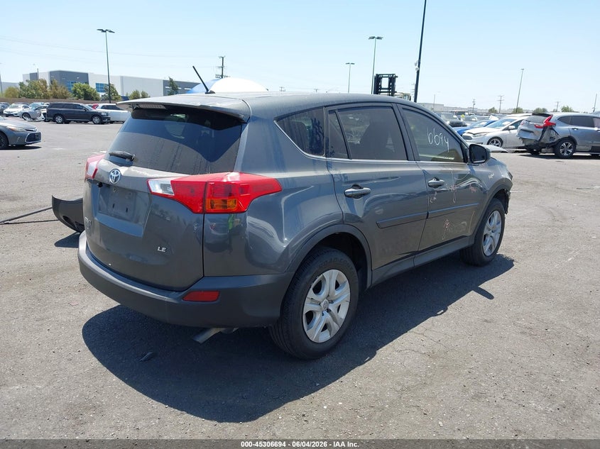 2015 Toyota Rav 4 VIN JTMZFREV9FD062366 IAAI salvage auction — FRONT END, Salvage Title, sold $2,600 on 2026-07-10 (photo 4)