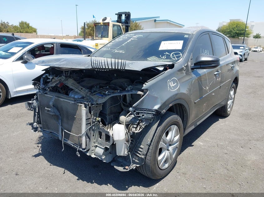 2015 Toyota Rav 4 VIN JTMZFREV9FD062366 IAAI salvage auction — FRONT END, Salvage Title, sold $2,600 on 2026-07-10 (photo 6)