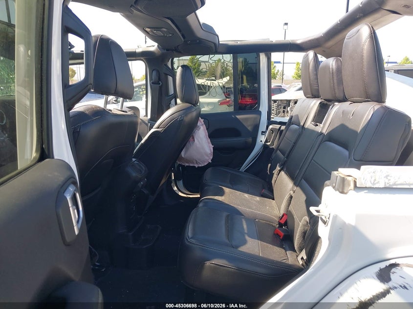 2020 Jeep Wrangler / VIN 1C4HJXENXLW247833 IAAI salvage auction — ROLLOVER, Salvage Title, sold $5,500 on 2026-08-14 (photo 8)