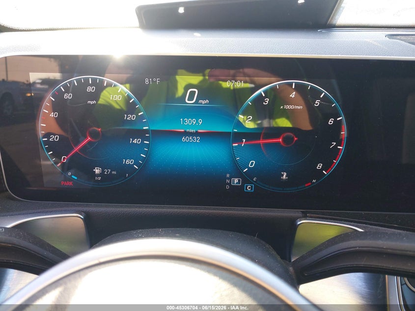 2020 Mercedes-benz Glb VIN WDC4M4HB6LW004813 IAAI salvage auction — REAR END, Salvage Title, sold $6,800 on 2026-08-14 (photo 7)