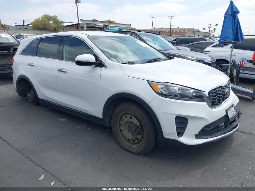 2019 Kia Sorento VIN 5XYPG4A37KG536435 IAAI salvage auction — VANDALISM, Salvage Title, sold $2,875 on 2026-07-15 (photo 1)