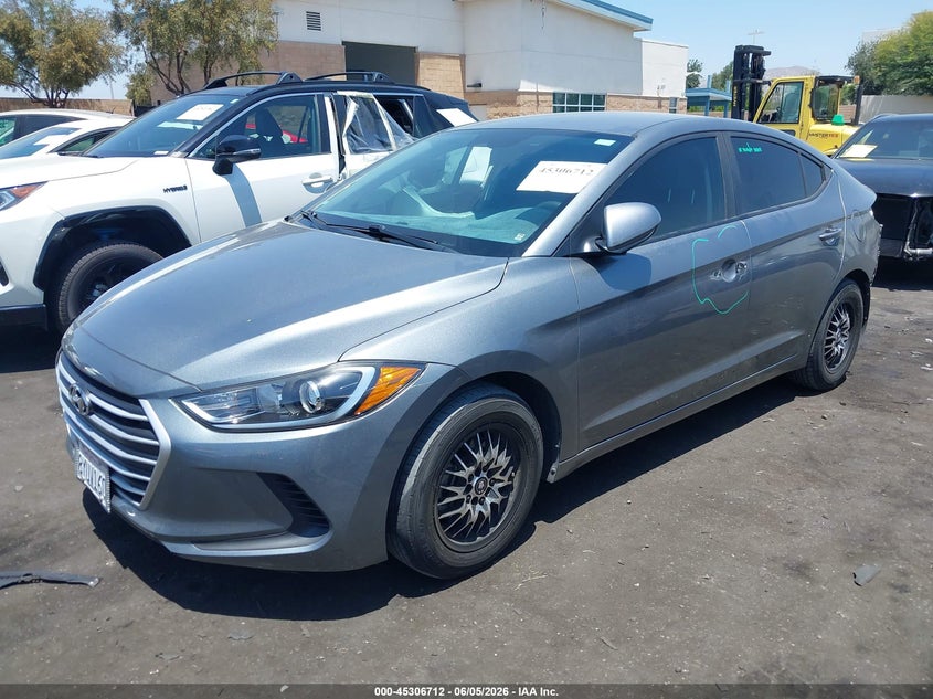 2018 Hyundai Elantra VIN KMHD74LF1JU466465 IAAI salvage auction — SIDE, Salvage Title, sold $3,400 on 2026-07-10 (photo 2)