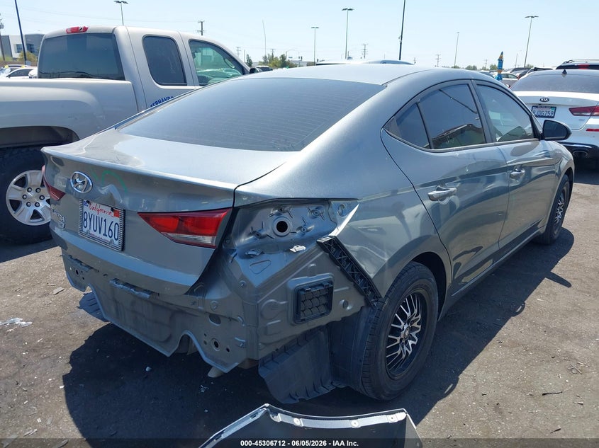 2018 Hyundai Elantra VIN KMHD74LF1JU466465 IAAI salvage auction — SIDE, Salvage Title, sold $3,400 on 2026-07-10 (photo 4)