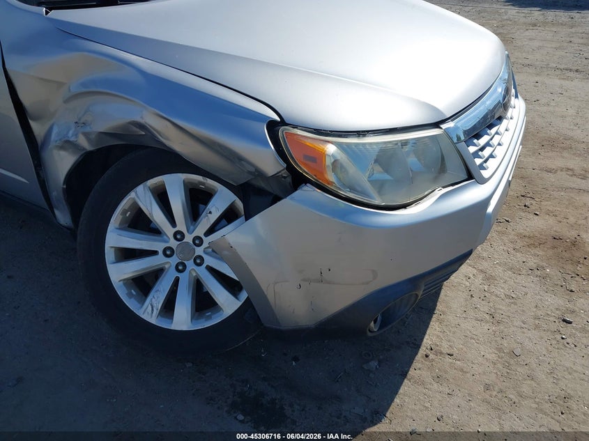 2013 Subaru Forester VIN JF2SHADCXDH444149 IAAI salvage auction — RIGHT FRONT, Salvage Title, sold $1,375 on 2026-07-07 (photo 6)