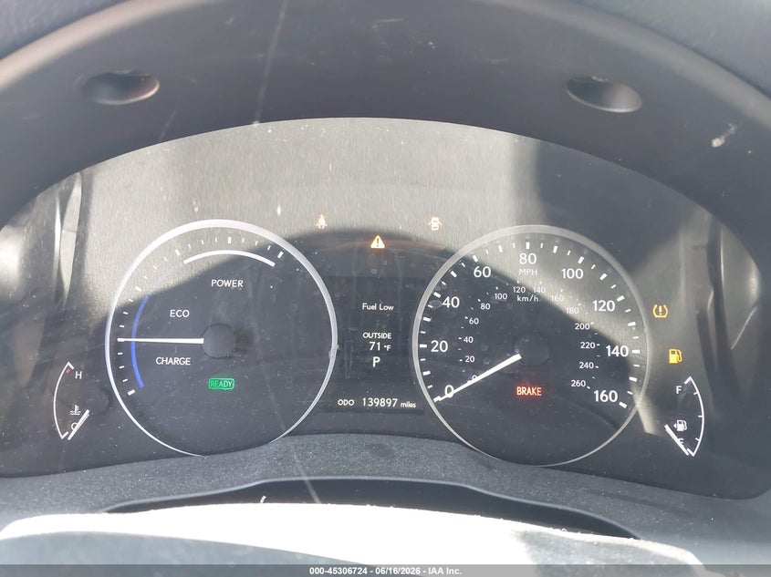 2013 Lexus ES VIN JTHBW1GG0D2015624 IAAI salvage auction — SIDE, Salvage Title, sold $1,800 on 2026-07-29 (photo 7)