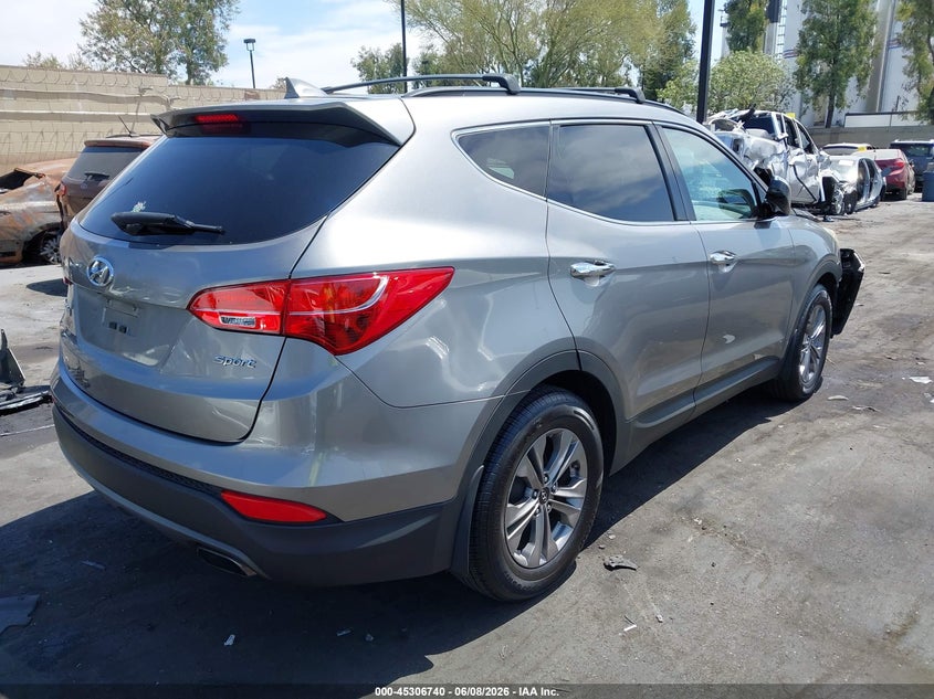 2015 Hyundai Santa fe VIN 5XYZU3LB5FG291320 IAAI salvage auction — FRONT END, Salvage Title, sold $1,750 on 2026-07-17 (photo 4)