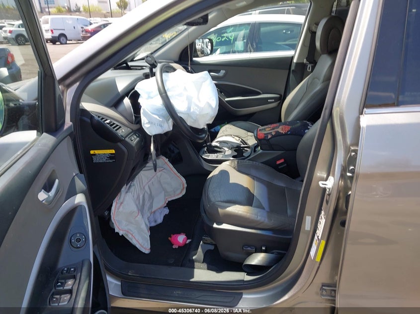 2015 Hyundai Santa fe VIN 5XYZU3LB5FG291320 IAAI salvage auction — FRONT END, Salvage Title, sold $1,750 on 2026-07-17 (photo 5)