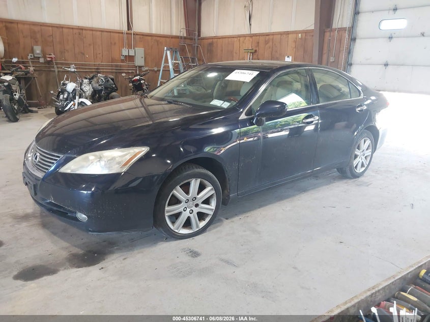 2008 Lexus ES VIN JTHBJ46GX82172214 IAAI salvage auction — NORMAL WEAR, Clear (New York), sold $775 on 2026-07-22 (photo 2)