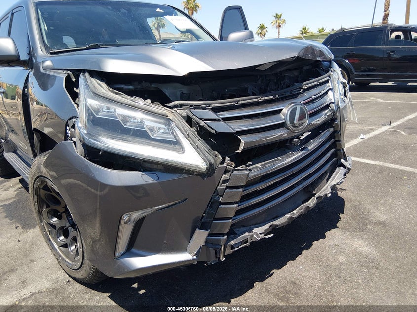 2016 Lexus Lx VIN JTJHY7AX6G4203572 IAAI salvage auction — FRONT END, Wait Title, sold $28,000 on 2026-09-18 (photo 6)