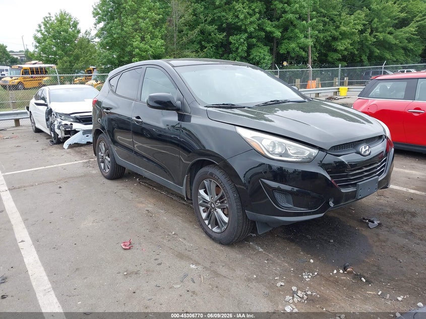 2015 Hyundai Tucson VIN KM8JT3AF6FU042332 IAAI salvage auction — NORMAL WEAR, Salvage Title, sold $925 on 2026-07-23 (photo 1)