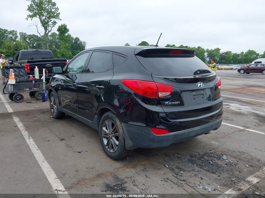 2015 Hyundai Tucson VIN KM8JT3AF6FU042332 IAAI salvage auction — NORMAL WEAR, Salvage Title, sold $925 on 2026-07-19 (photo 3)