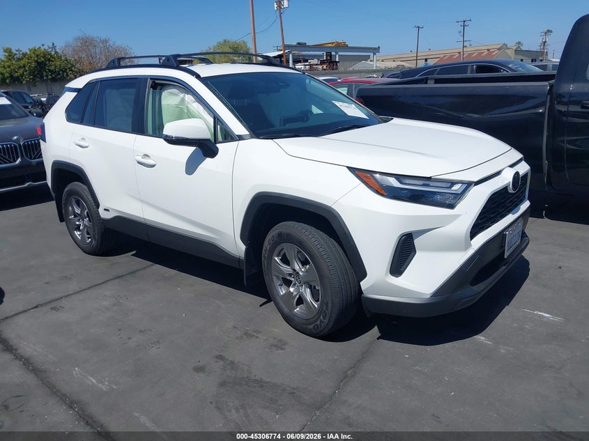 2025 Toyota Rav 4 VIN JTMMWRFV6SD310172 IAAI salvage auction — LEFT SIDE, Salvage Title, sold $13,300 on 2026-07-08 (photo 1)
