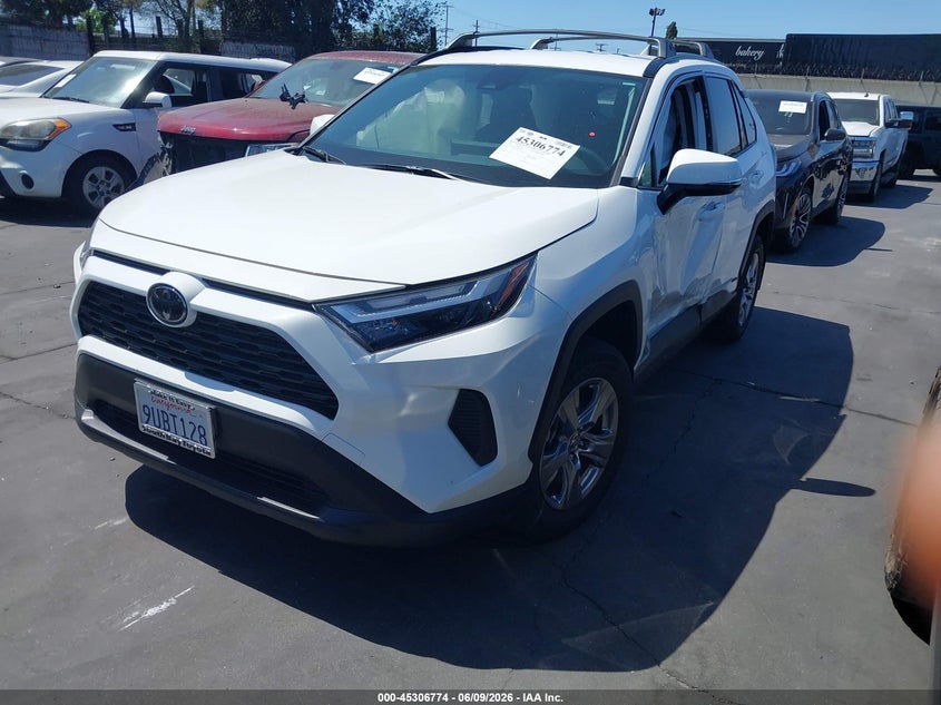2025 Toyota Rav 4 VIN JTMMWRFV6SD310172 IAAI salvage auction — LEFT SIDE, Salvage Title, sold $13,300 on 2026-07-08 (photo 2)