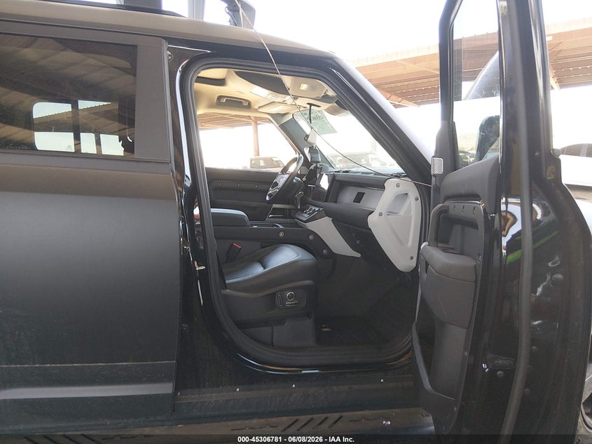 2023 Land rover Defender VIN SALEPFEU9P2225749 IAAI salvage auction — LEFT FRONT, Salvage Title, sold $27,175 on 2026-07-13 (photo 5)