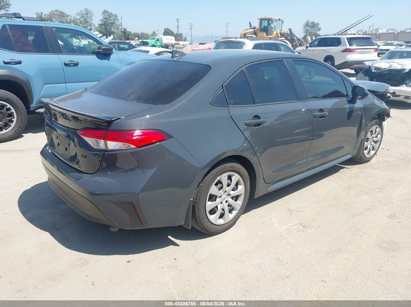 2023 Toyota Corolla VIN JTDB4MEE7P3006542 IAAI salvage auction — FRONT END, Salvage Title, sold $4,450 on 2026-07-22 (photo 4)