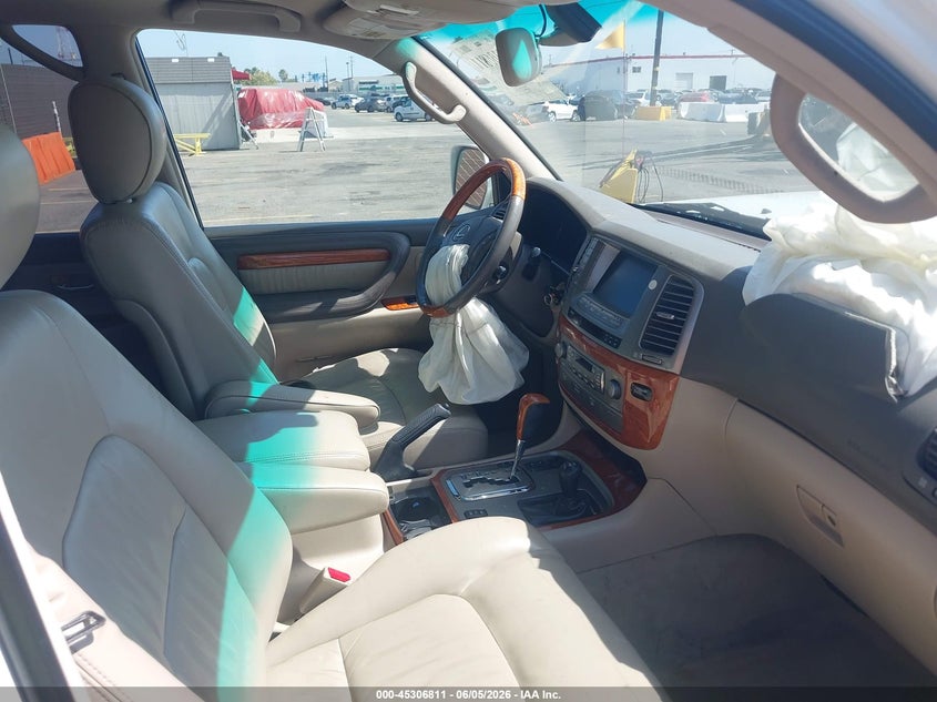 2004 Lexus Lx 470 VIN JTJHT00W543536779 IAAI salvage auction — FRONT END, Salvage (California), sold $3,250 on 2026-07-13 (photo 5)