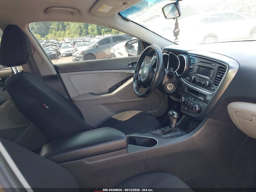 2015 Kia Optima VIN 5XXGM4A72FG358813 IAAI salvage auction — NORMAL WEAR, Repossession Paperwork (South Carolina), sold $850 on 2026-07-14 (photo 5)