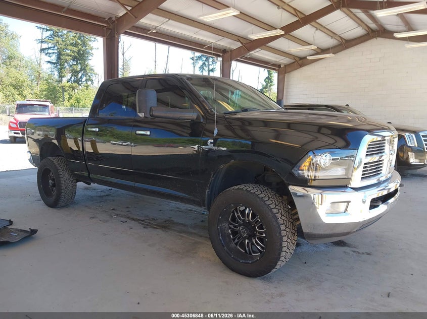 2012 Ram 2500 VIN 3C6UD5DL7CG127956 IAAI salvage auction — SIDE, Salvage Title, sold $5,800 on 2026-07-11 (photo 1)
