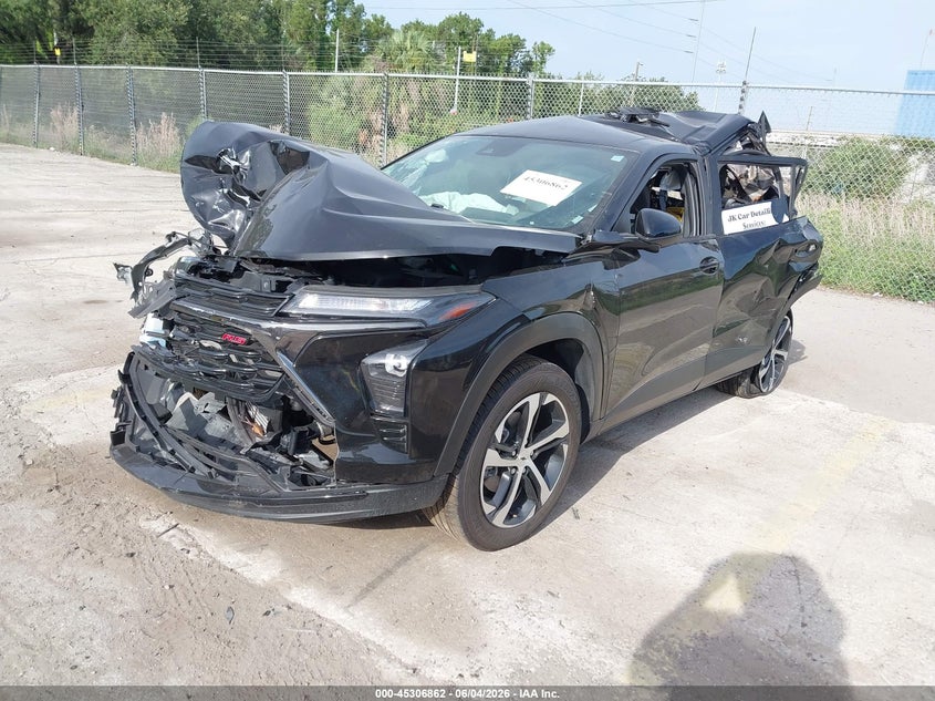 2025 Chevrolet Trax VIN KL77LGEP5SC045650 IAAI salvage auction — ALL OVER, Clear (Florida), sold $450 on 2026-07-15 (photo 2)
