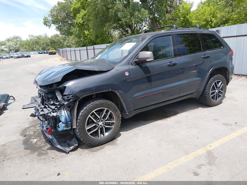 2018 Jeep Grand cherokee VIN 1C4RJFLG8JC106177 IAAI salvage auction — FRONT END, Salvage Title, sold $3,450 on 2026-07-31 (photo 2)