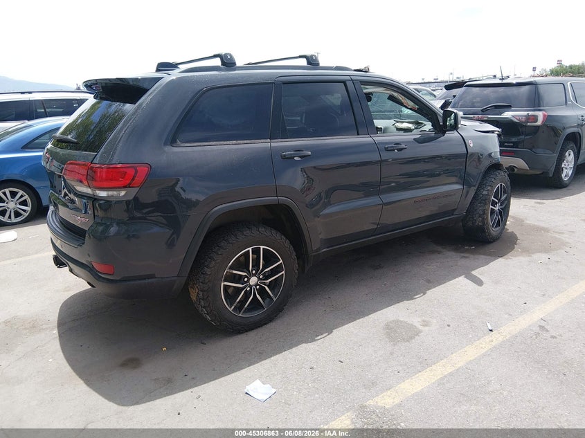 2018 Jeep Grand cherokee VIN 1C4RJFLG8JC106177 IAAI salvage auction — FRONT END, Salvage Title, sold $3,450 on 2026-07-31 (photo 4)