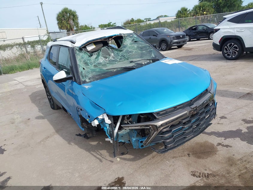 2025 Chevrolet Trailblazer VIN KL79MVSL1SB084771 IAAI salvage auction — ROLLOVER, Clear (Indiana), sold $1,725 on 2026-07-15 (photo 6)