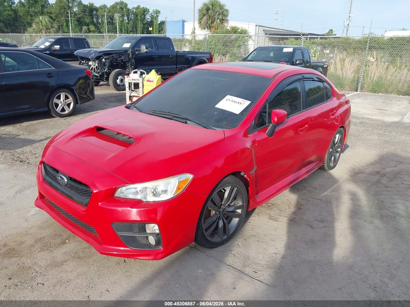 2016 Subaru Wrx VIN JF1VA1E65G9803680 IAAI salvage auction — MECHANICAL, Clear (Florida), sold $1,725 on 2026-07-15 (photo 2)
