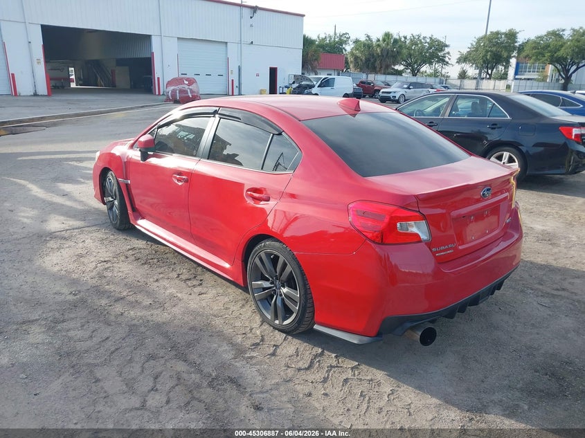 2016 Subaru Wrx VIN JF1VA1E65G9803680 IAAI salvage auction — MECHANICAL, Clear (Florida), sold $1,725 on 2026-07-15 (photo 3)