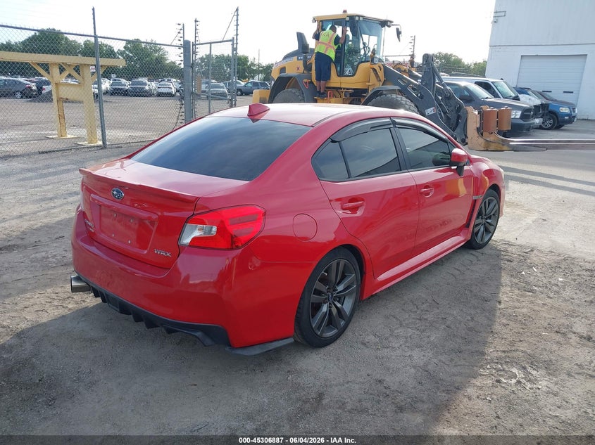 2016 Subaru Wrx VIN JF1VA1E65G9803680 IAAI salvage auction — MECHANICAL, Clear (Florida), sold $1,725 on 2026-07-15 (photo 4)